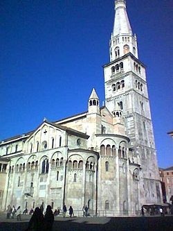 Photo:  Cathedral, Torre Civica and Piazza Grande, Modena, Italy 